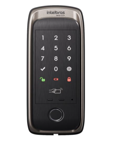 FECHADURA SMART DE SOBREPOR MFD 2020 CHAMPANHE