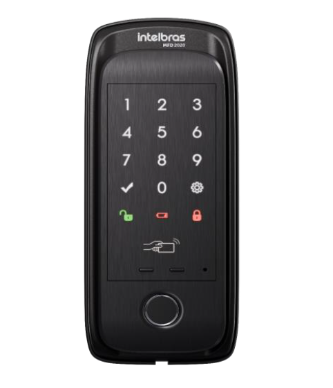 FECHADURA SMART DE SOBREPOR MFD 2020 PRETA